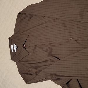 EUC Pavo Dress Shirt Brown 3XLT
